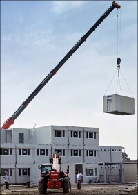 Wie Algeco der Stadt Herford (und 340 Studenten) mit 574 Raummodulen aus der Patsche half