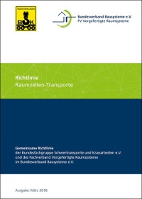 Neue Richtlinie zum Transport von Raumzellen