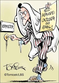 Wohnraumtemperaturen und Heizanlagen vor Gericht