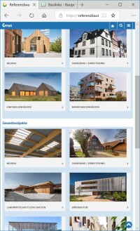 Referenzgebäudedatenbank mit Bauten aus nachwachsenden Rohstoffen online