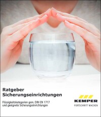 Neuer Ratgeber von Kemper zum Schutz von Trinkwasser