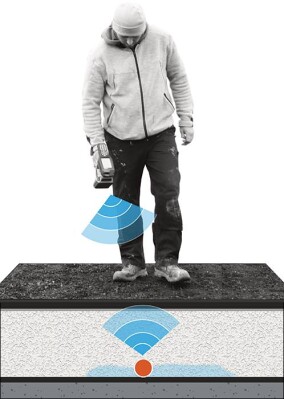 ILOS mit HUM-ID inside: Neue Flachdach-Dämmplatte von IsoBouw mit integrierter Leckageortung