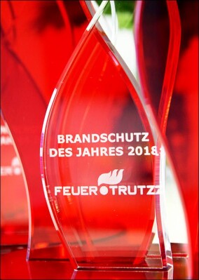 Brandschutz-Preis 2018 für anlagentechnischen, baulichen und organisatorischen Brandschutz