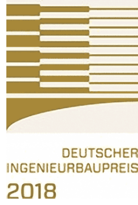 Testturm für Hochgeschwindigkeitsaufzüge entscheidet Deutschen Ingenieurbaupreis 2018 für sich
