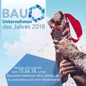 Bauunternehmen des Jahres 2018 gesucht