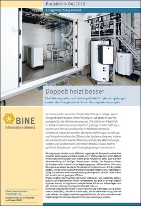 BINE-Projektinfo: Abluft als zweite Wärmequelle für Luft-Wasser-Wärmepumpenanlagen