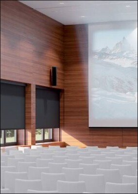 Vollverdunkelung per innenliegendem ZIP-Kassetten-Rollo