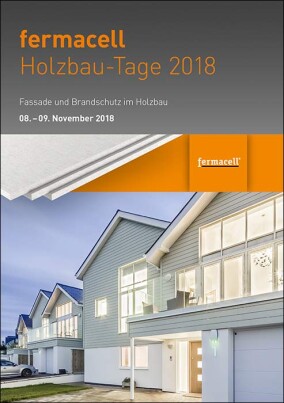 Fermacell Holzbautage 2018 konzentrieren sich auf Fassade und Brandschutz