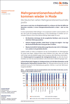 Studie: Mehrgenerationenhaushalte kommen wieder in Mode