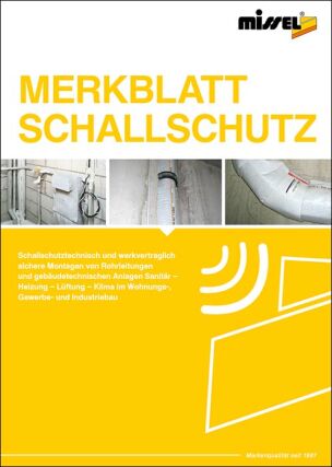 Merkblatt „Schallschutz“