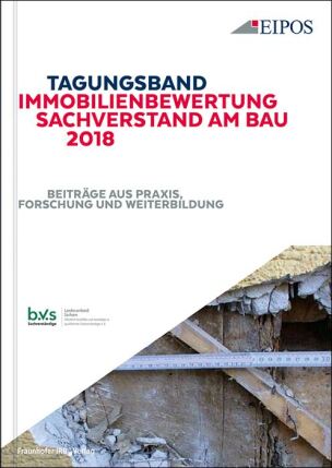 Tagungsband Immobilienbewertung und Sachverstand am Bau 2018