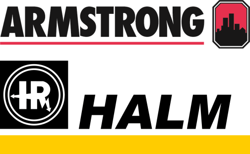 Logos von Armstrong Fluid Technology und HALM Motors + Systems GmbH