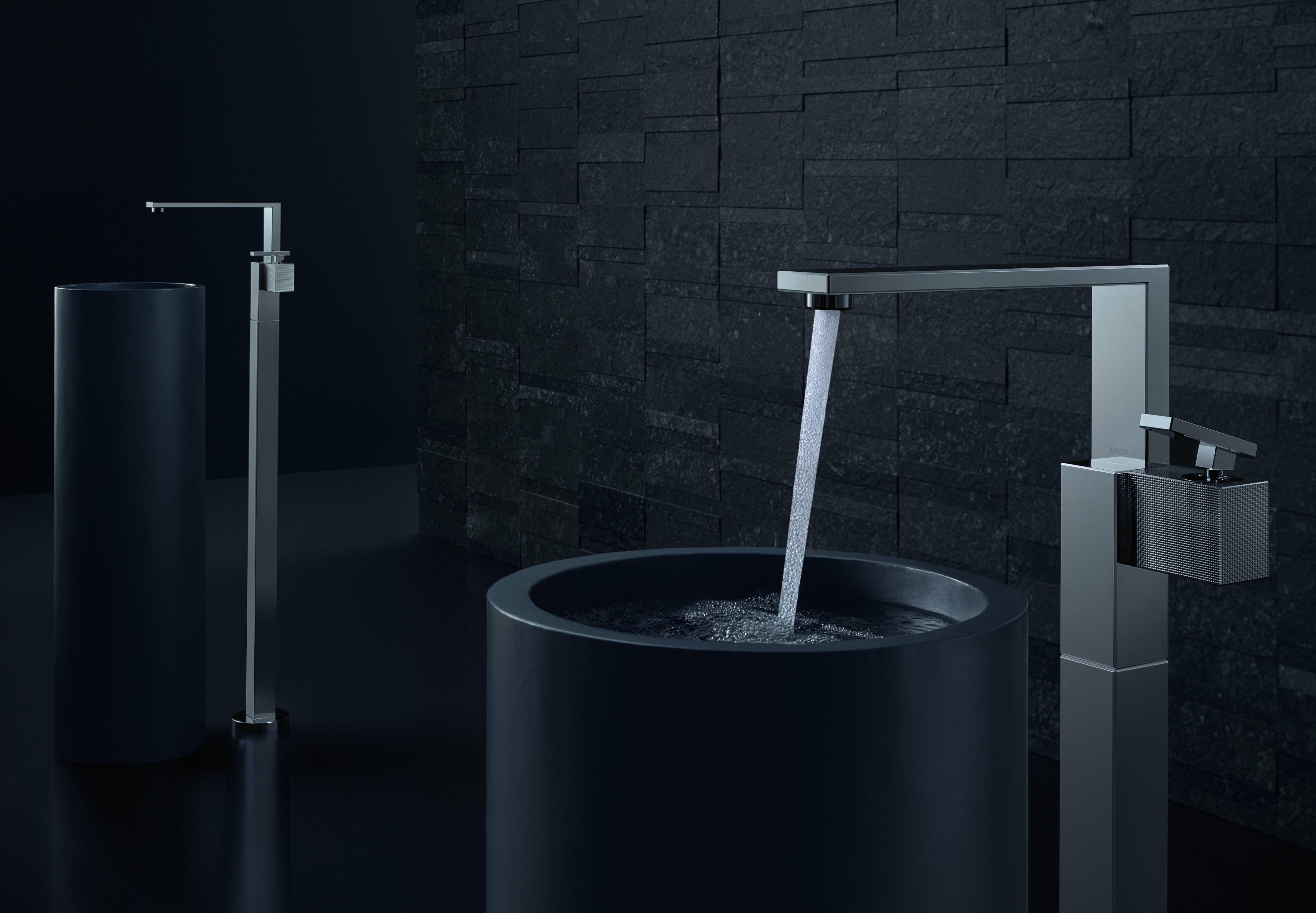 Axor Edge: neue Schmuckstücke fürs Badezimmer, die ohne Diamanten nicht