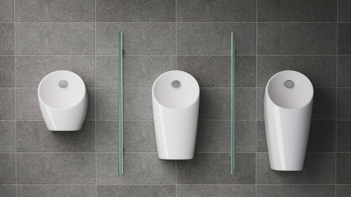 Sphero-Urinale: Mini, Midi und Maxi