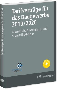 Tarifverträge für das Baugewerbe 2019/2020 auf 412 Seiten