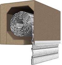 Rollladen- und Raffstorekästen aus nachwachsenden Rohstoffen