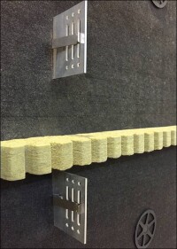 Neuer Brandriegel von Isover aus Steinwolle für vorgehängte hinterlüftete Fassaden