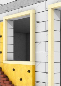 XPS-Mauerrandstreifen für mehrschaliges Mauerwerk neu von URSA