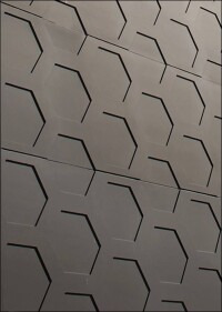 Tiefes Schwarz in 5 Varianten für Betonfassaden