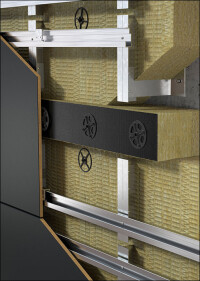 „Fixrock BWM Brandriegel Kit“ für VHF-Agraffen&shy;konstruk&shy;tionen