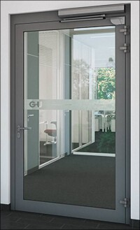 Drehtürantrieb DTN 80 von Gretsch-Unitas mit der Kraft der zwei Schließfedern