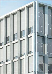 ZIP Design Screen bis 18 m² am Stück: textiler Sonnenschutz neu von Schüco