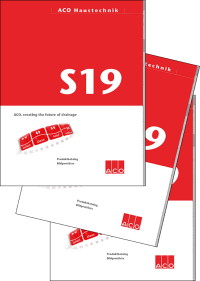 S19, D19 und H19: Neue Nachschlagewerke für die Gebäudeentwässerung von ACO