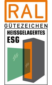 Heißgelagertes Einscheiben-Sicherheitsglas (ESG) mit eigenem RAL Gütezeichen