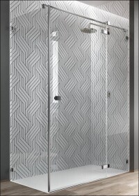 PanElle-Wandverkleidung fürs designstarke Bad mit neuen schwarz-weiß Grafiken