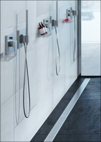 Neue W3-I konforme, bis zu 5 m lange Duschrinne für Reihenduschen von ACO