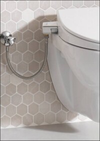 Bidet-Sitz ohne Stromanschluss als Upgrade für herkömmliche WCs
