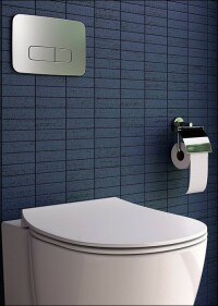 Neue Betätigungsplatten von Ideal Standard und zwei bekannten Designstudios