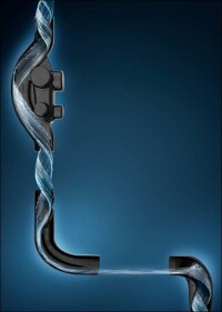 Geberit entwickelt raumsparende, strömungstechnisch optimierte Abwasserhydraulik