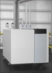 Zerlegbare Gas-Brennwertkessel von Elco mit 650 bis 2.000 kW mit geringem Betriebsgewicht