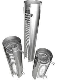 Neuer Abgaswärmetauscher von Schräder wie ein handelsübliches Abgasrohr einbaubar