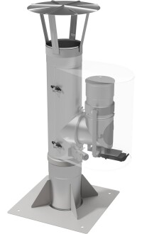 Airjekt top: Partikelabscheider für die Schornsteinmündung von Kutzner + Weber