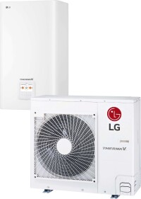 Neue Luft-Wasser-Wärmepumpen von LG in Split-Bauweise mit R32 und hybridem Verdichter