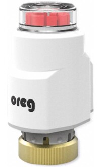 Besonders schlanke Stellantriebe von Oreg mit 5,5 mm Hub