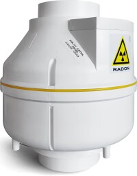 Mechanische Absaugung von Radon aus der Raumluft