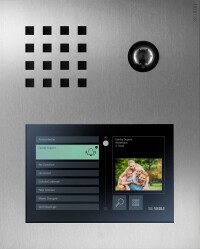 Touchscreen statt vieler Türklingeln
