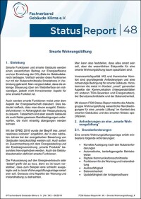 FGK veröffentlicht Status-Report zur smarten Wohnungslüftung