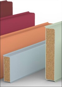 Sockelleisten in „Les Couleurs® Le Corbusier“-Farben