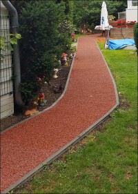 Dränbeton Pervia Deco von Cemex für private Gartenwege und Grundstückseinfahrten