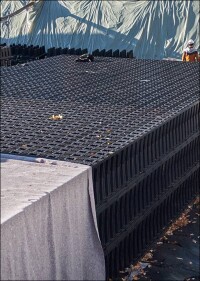 Kempten puffert bis zu 680 m³ Starkregen in einem unterirdischen Retentionsbecken