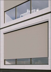 Fenstermarkise zip_2.0: Neue Fenstermarkisen-Generation von MHZ auch für große Abmessungen