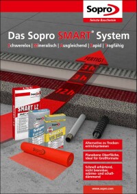 SMART von Sopro: Renovier-System mit geringer Flächenlast als Alternative zu Trockenestrichen