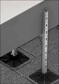 MEFA ergänzt sein Zubehörsortiment für Dachmontagen um Big Foot-Dachhalter