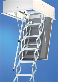 Liliput: Wellhöfers neue Scherentreppe