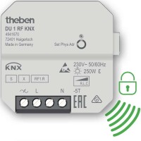 Neue Unterputz-Funkaktoren von Theben manipulationssicher durch KNX Data Secure