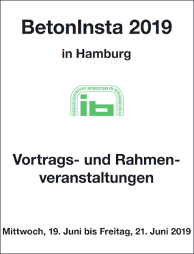 BetonInsta 2019 im Juni in Hamburg: Betoninstandsetzung wird immer brisanter